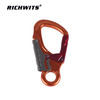 Metal Outdoor 7075D Automatichook Aviation Aluminum Rock Climbing Small-mesh Hook Fixing Device Carabiner Hook73*140