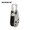 Marine Hardware Stainless Steel 304 /316 Wire Rope Hanging Wire Towing Wheel 607 Pulley Block