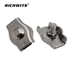 Marine Hardware Stainless Steel 304 Simplex Wire Rope Clips Single Wire Rope Cross Clamp