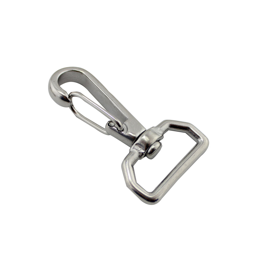 Rigging Hardware Swivel Snap Hook Stainless Steel Dog Leash Carabiner Hook