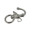 Outdoor Hardware Round Swivel Snap Shackle Stainless Steel 316 Shackle 