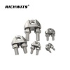 Rigging Hardware Heavy Duty Stainless Steel Cable Clips Malleable Steel Wire Clips Rope Clamp