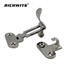 Marine Boat Deck Lock Hasp 316 Stainless Steel Lockable Hold Down Clamp Anti-Rattle Latch Fastener Boat Yacht Accessory