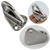 43mm Stainless Steel 316 Fending Hook Fender Spring Hook Snap Attach Rope Boat Sail Tug Ship Marine Hardware
