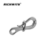 Stainless Steel 316 Quick Release Hook for Crane Car Carabiner Hooks