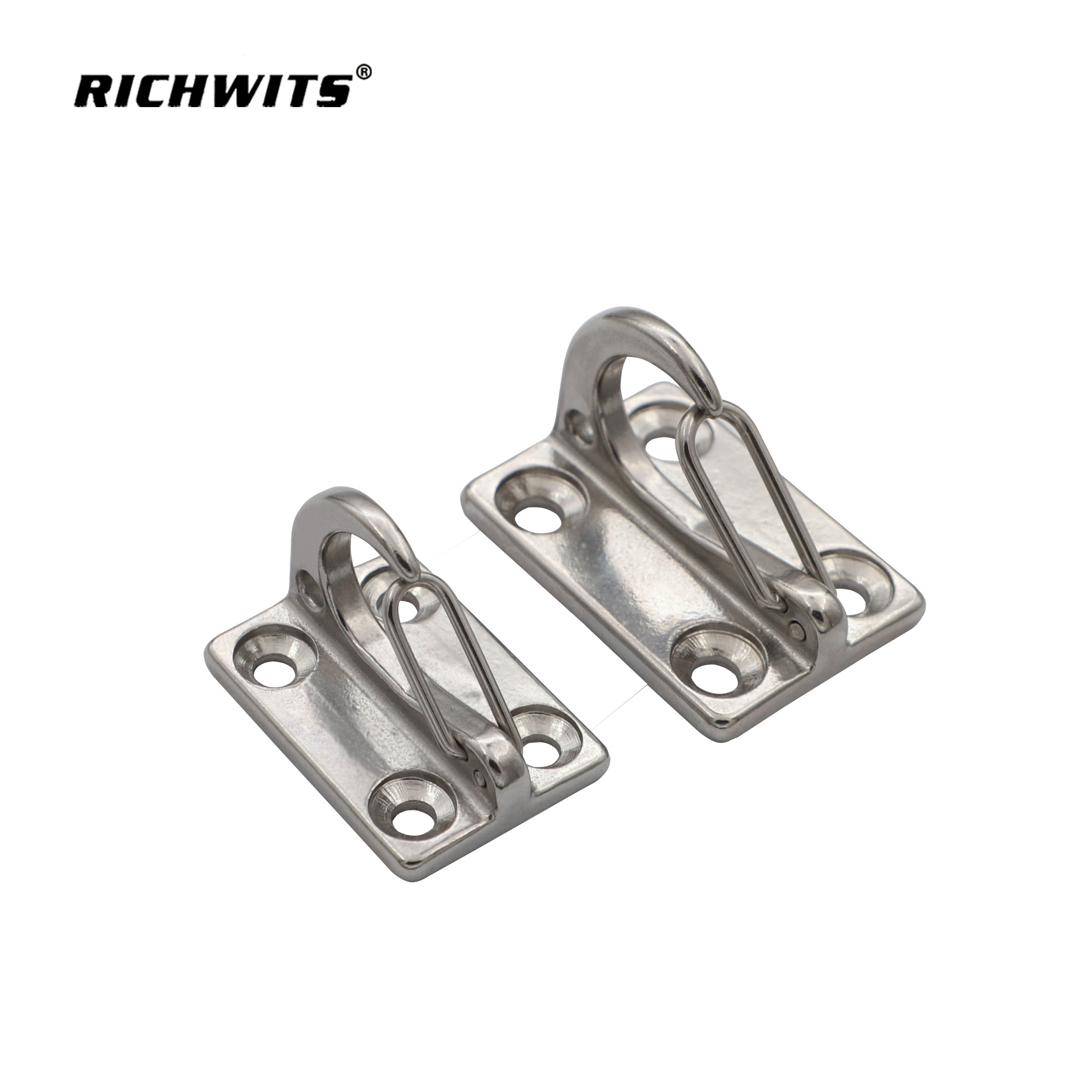 Mairne Hardware Fender Hook Stainless Steel Simple Spring Fender Hook