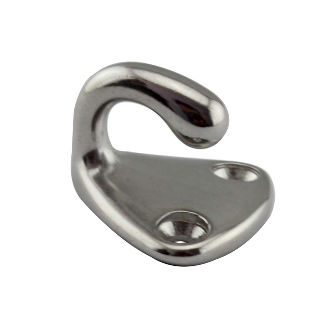 Marine Grade Hardware Fending Hook 316 Stainless Steel Pad Eye Fender Hook