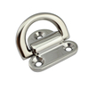 Marine Hardware High Mirror Polished Marine Boat Latch D Ring Folding Pads Eye