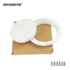 Round Deck Inspection Accessories Hatch Cover Plastic White Boat Screw Out Deck Inspection Plate for Boat Yacht Marine