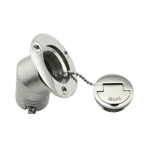 Polished 316 SS for 1-1/2''(38MM) Marine Boat Yacht Caravan Water Tank Deck Fill Filler Hardware Fitting