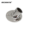  Marine Hardware Accessories 60 Degree Round Rail Base 316 Stainless Steel 