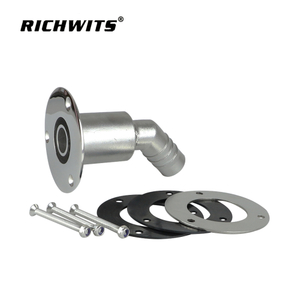 Marine Hardware Tube Pipe Socket Hardware for Diesel Parking Heaters SS316 Thru Hull