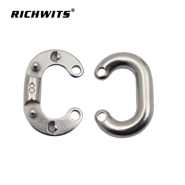Stainless Steel 316 Quick Link C Link C Connection Connected Ring for Chain