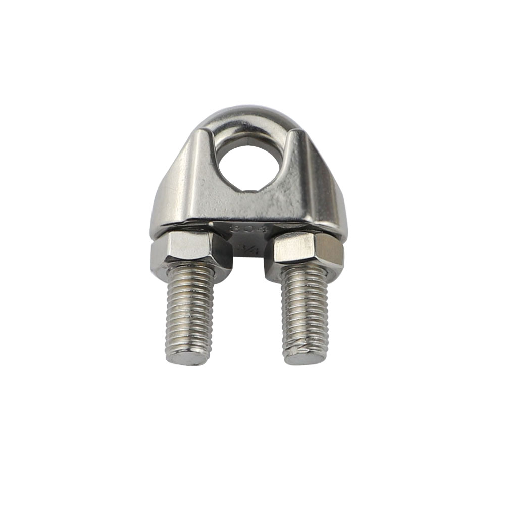 Rigging Hardware Heavy Duty Stainless Steel Cable Clips Malleable Steel Wire Clips Rope Clamp