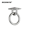 Hardware Square-shaped Eye Pad Stainless Steel Mooring Rings Eye Plate 5/6/8mm