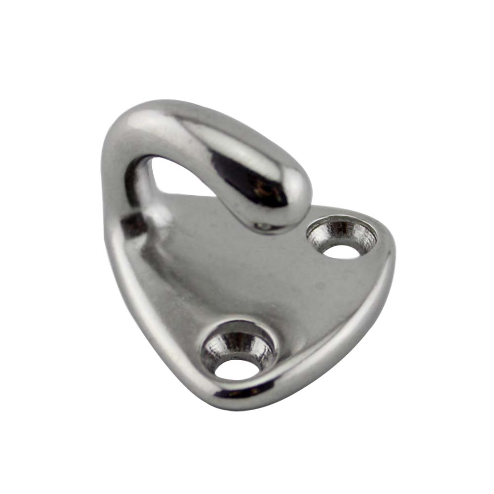 Marine Grade Hardware Fending Hook 316 Stainless Steel Pad Eye Fender Hook