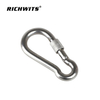 Stainless Steel Safety Screw Lock Nut Carabiner Hook