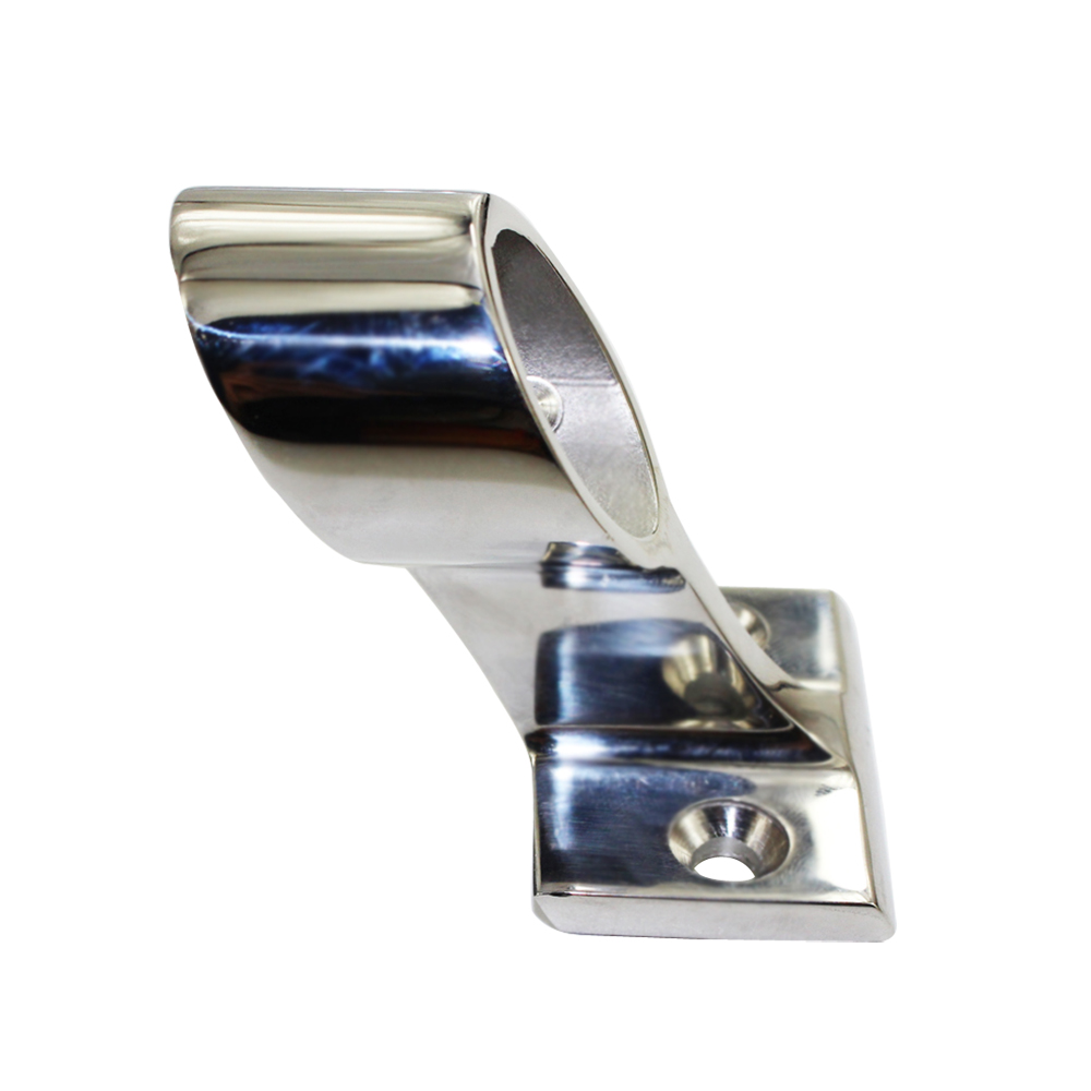 Marine Grade 316 Stainless Steel Boat Handrail Fitting Center Front Tail Stanchion