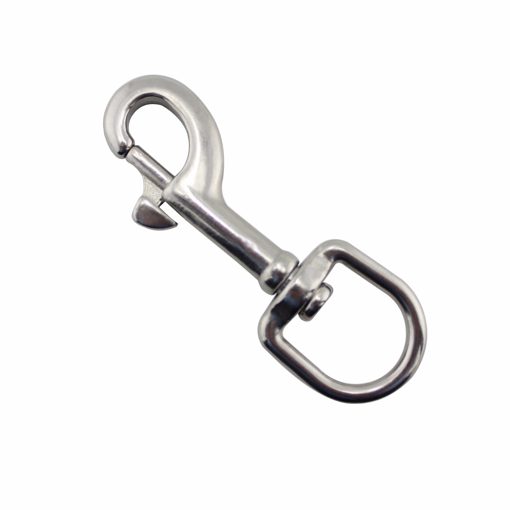 Rigging Hardware Oval Swivel Snap Hook Stainless Steel 316 Snap Shackle