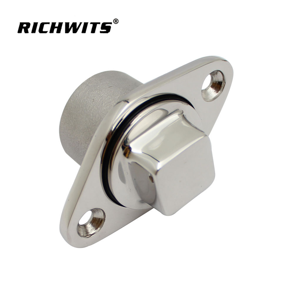Marine Stainless Steel Diamond Garboard Drain Plug