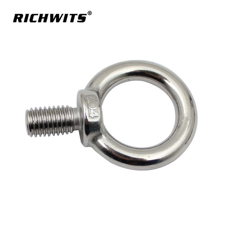 JIS1168 Stainless Steel 304 Lifting Eye Bolt Ring Screw Eye Screw