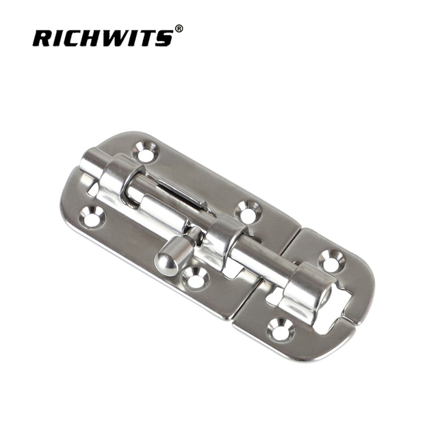 Marine Hardware Stainless Steel 316 Oblong Side Barrel Bolt Door Window Gate Latch Lock