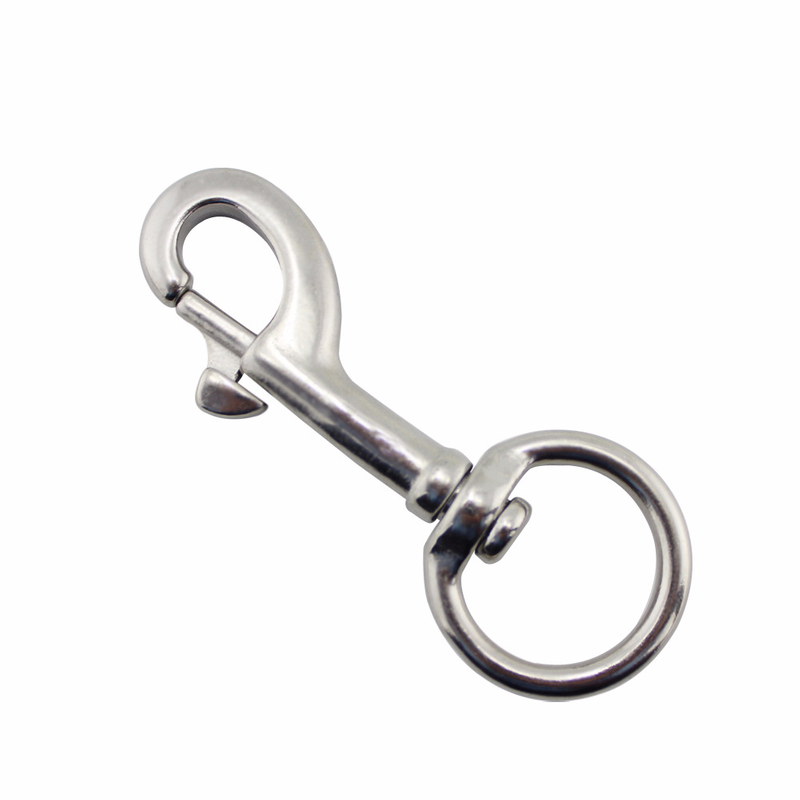 Rigging Hardware Round Swivel Snap Hook Stainless Steel 316 Hook for Dog