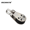 Marine Hardware Stainless Steel 304 /316 Wire Rope Hanging Wire Towing Wheel 607 Pulley Block
