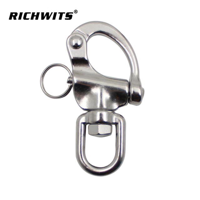 Rigging Hardware Swivel Eye Snap Shackle Stainless Steel 304/316 Shackle for Ship Yacht
