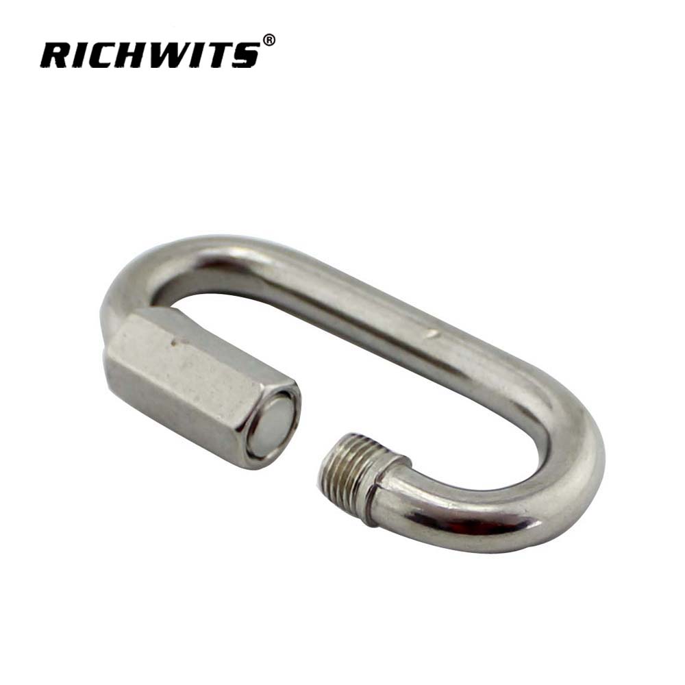 Rigging Hardware Quick Link Stainless Steel 304 Snap Hook Carabiner C Hook