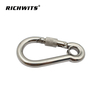Stainless Steel Carabiner Hook with Eyelet And Nut Factory 