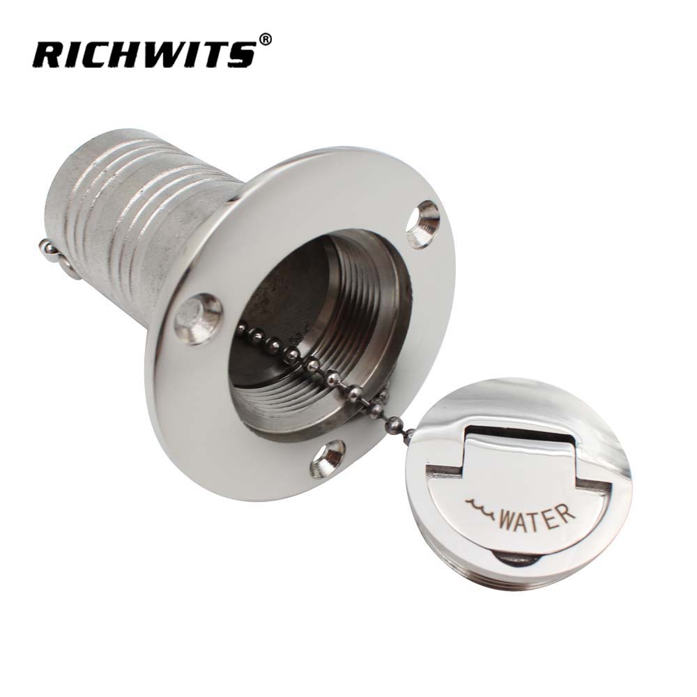 Marine Hardware Deck Filler Stainless Steel 316