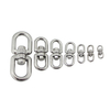 Stainless Steel Ringing Link Chain Swivel Ring Eye Swivel Hook Eye and Eye 360 Swivel