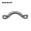 Heavy Duty Metal Pad Eyes Plate Snap Drop Ceiling Anchor Hooks SS316 Wire Eye Strap