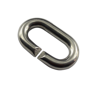 Stainless Steel C-type Chain Connection Buckle Quick Link Chain C-ring Marine Hardware Accessories
