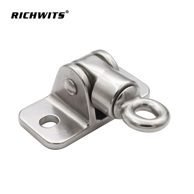  Stainless Steel 304 Marine Hardware Rotary Plate Ring Swing Frame Hammock Hang Kit