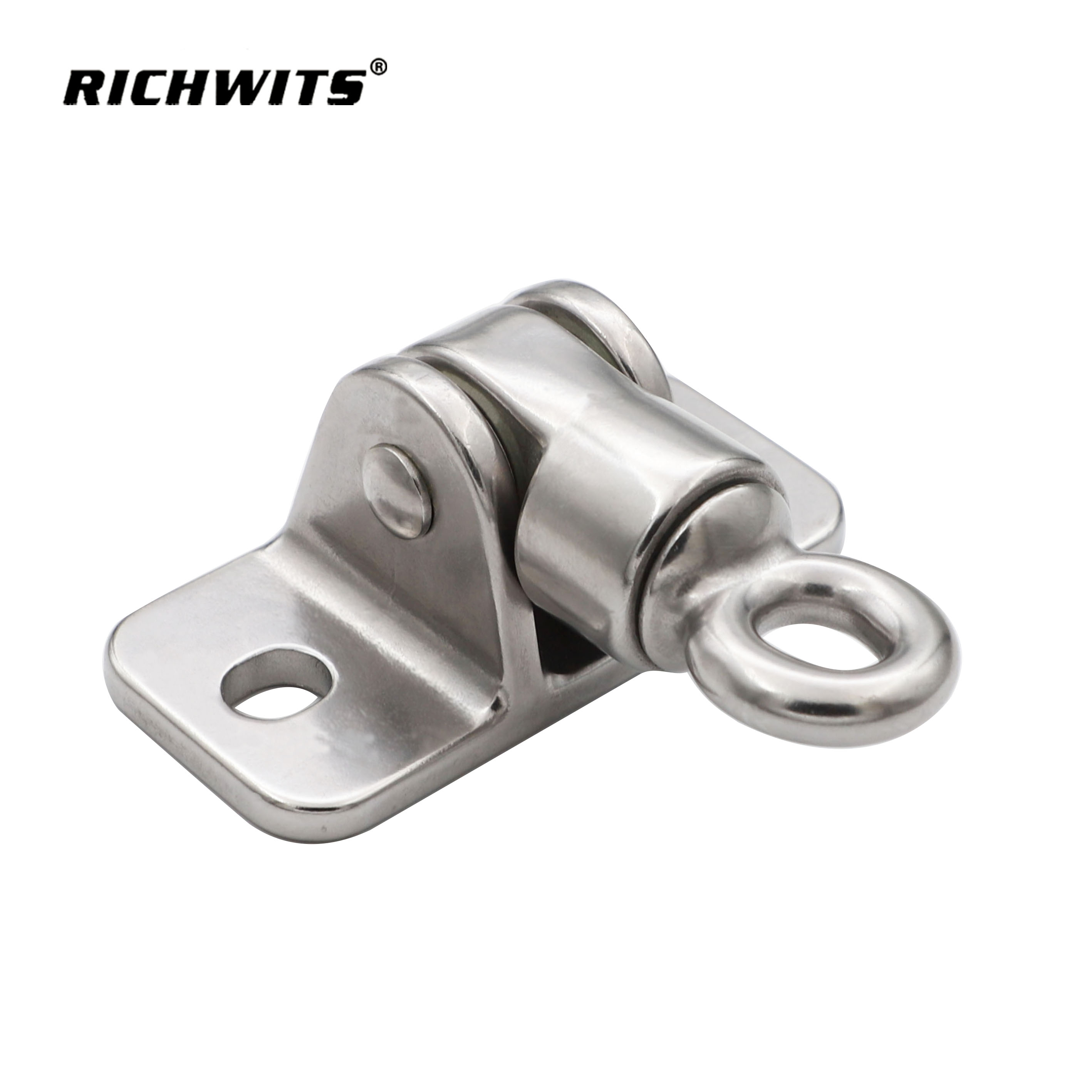  Stainless Steel 304 Marine Hardware Rotary Plate Ring Swing Frame Hammock Hang Kit