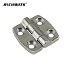 Manufacturer 38X38 mm Stainless Steel Casted Marine Hinge Cabinet Door Hatch Flat Butt Hinge
