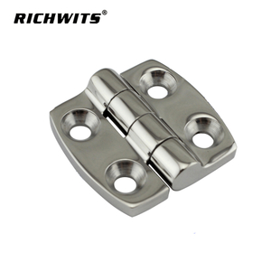 Manufacturer 38X38 mm Stainless Steel Casted Marine Hinge Cabinet Door Hatch Flat Butt Hinge