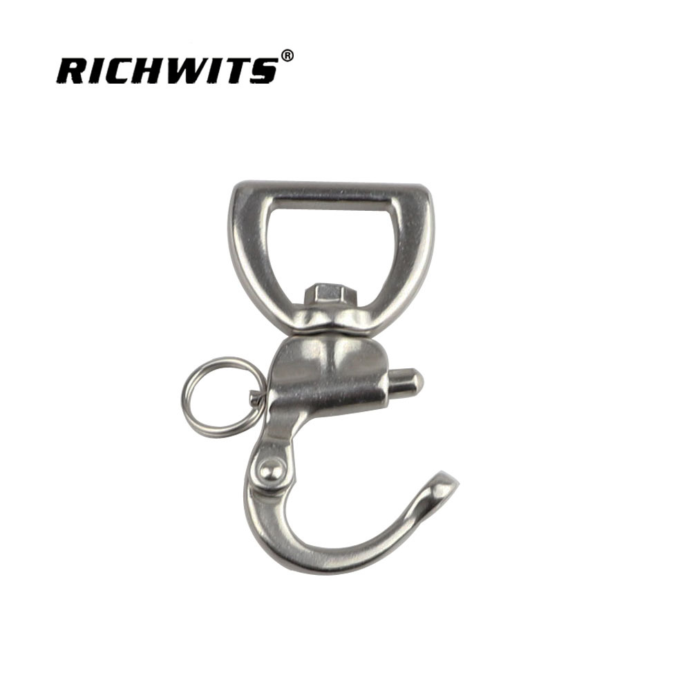 Marine Hardware D Ring Snap Shackle Rigging Hardware Stainless Steel 316 Shackle 