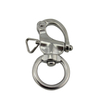 Outdoor Hardware Round Swivel Snap Shackle Stainless Steel 316 Shackle 