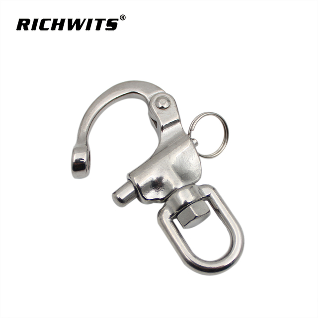 Rigging Hardware Swivel Eye Snap Shackle Stainless Steel 304/316 Shackle for Ship Yacht