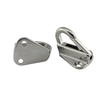 43mm Stainless Steel 316 Fending Hook Fender Spring Hook Snap Attach Rope Boat Sail Tug Ship Marine Hardware