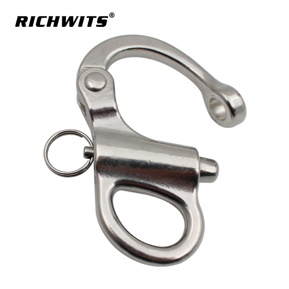 Rigging Hardware Fixed Eye Snap Shackle Stainless Steel 316 Shackle