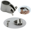 Marine Stainless Steel 316 High Polished Boat Bimini Top Hardware Jaw Slide with Spring Pin