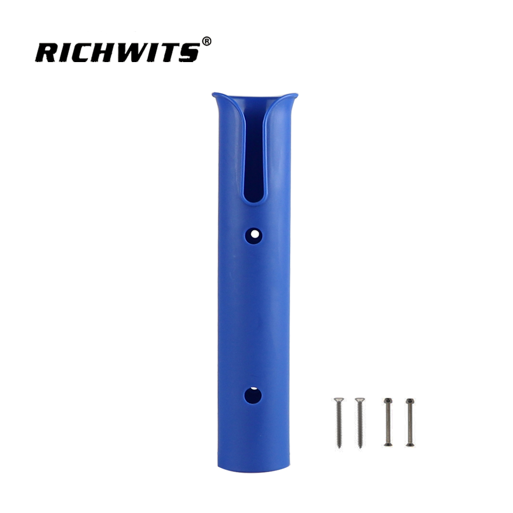 Portable Lightweight Fishing Rod Accessories Durable Single Tube Mount Bracket Socket Rack ABS Plastic Fishing Rod Pole Holder