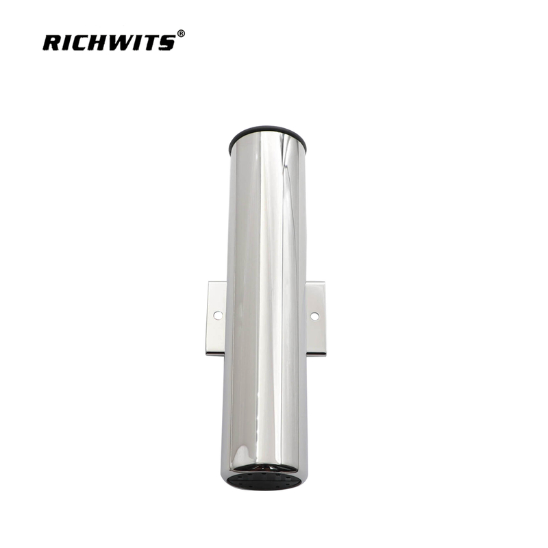 Stainless Steel Fishing Rod Cylinder, Fishing Rod Socket, Fishing Rod Yacht Accessories