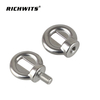 304 Stainless Steel Marine Lifting Eye Screw Hook Ring Loop Hole Open Eye Bolt and Screw