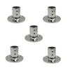  316 Stainless Steel Marine Hardware 90 Degree Round Rail Base for Ship Yacht