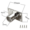  Marine Hardware Accessories Stainless Steel 316 90 Degree Rectangular Rail Base for Boat Yacht 